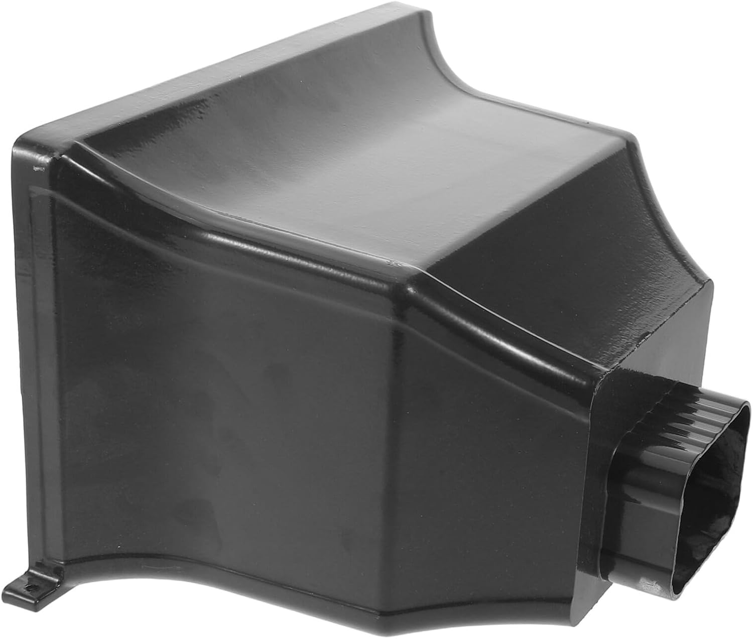 Curved Aluminum Alloy Rainwater Diverter Downspout Adapter Gutter Fittings for Yard Drainage and Roof Rainwater Management