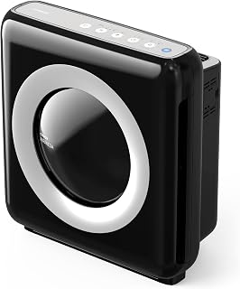 Coway AP-1512HH Mighty True HEPA Air Purifier with Eco Mode - 361 Sq Ft Coverage, Black/Silver