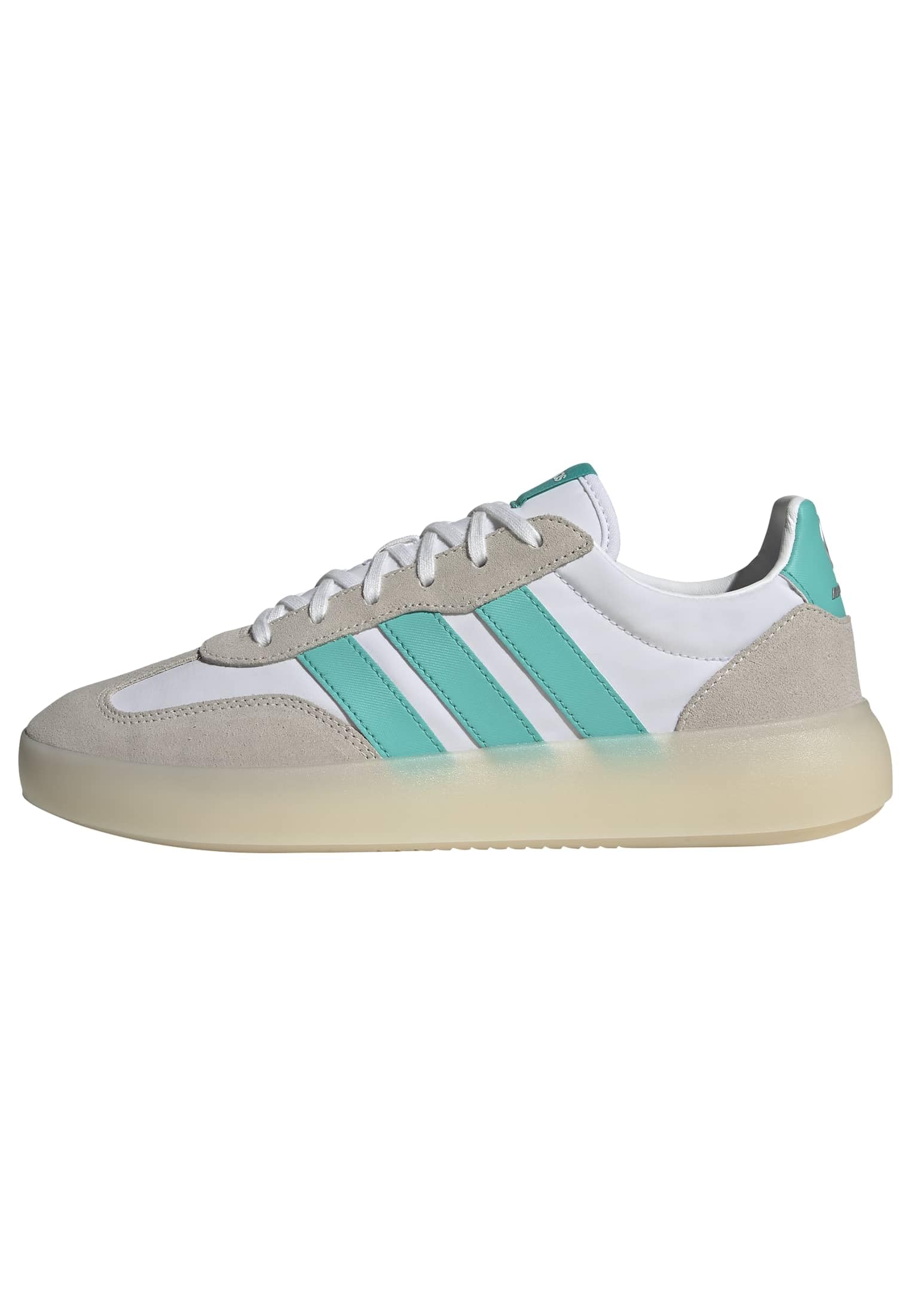 adidas Unisex Mercedes - AMG Petronas Formula ONE Team BARREDA Decode Shoes, FTWR White/semi Mint Rush/core White, 12.5 UK