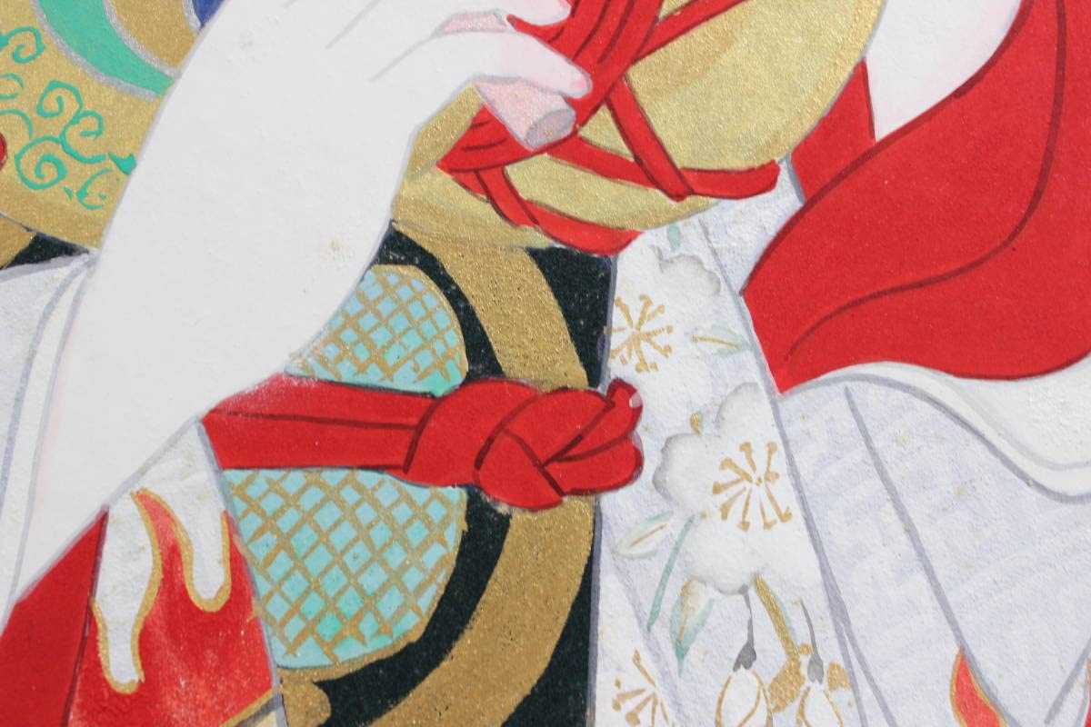 Amazon.co.jp: 宮下寿紀 『羯鼓(道明寺)』10号 絵/約53×45.5cm