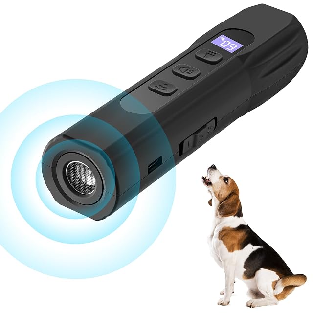 Antiladridos para Perros, Recargable Ahuyentador de Perros Potente