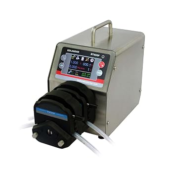 BT600F Intelligent Dispensing Peristaltic Pump with Pump Head 2xYZ25 2 Channels, Flow Rate 0.161700 mL/min per Channel
