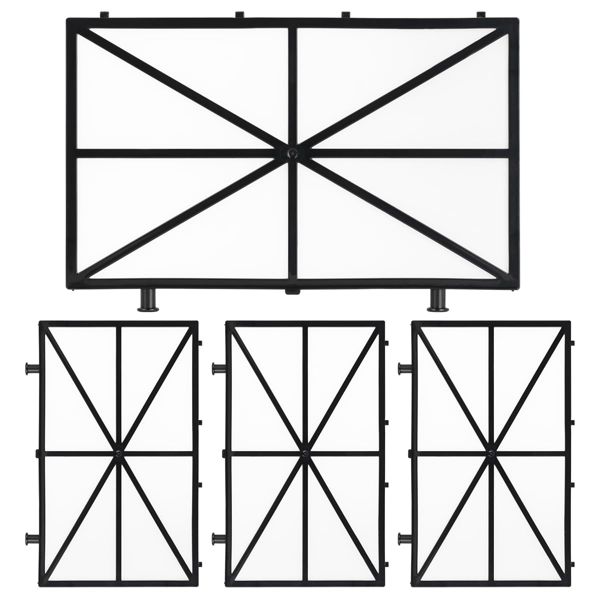 Benfosh Pack of 4 pool cleaner filters compatible with Dolphin M500, M200, M400, Wave 90, ve 65, Oasis Z5, Sigma, C3, C4, Nautilus CC Plus, part 9991433-R4