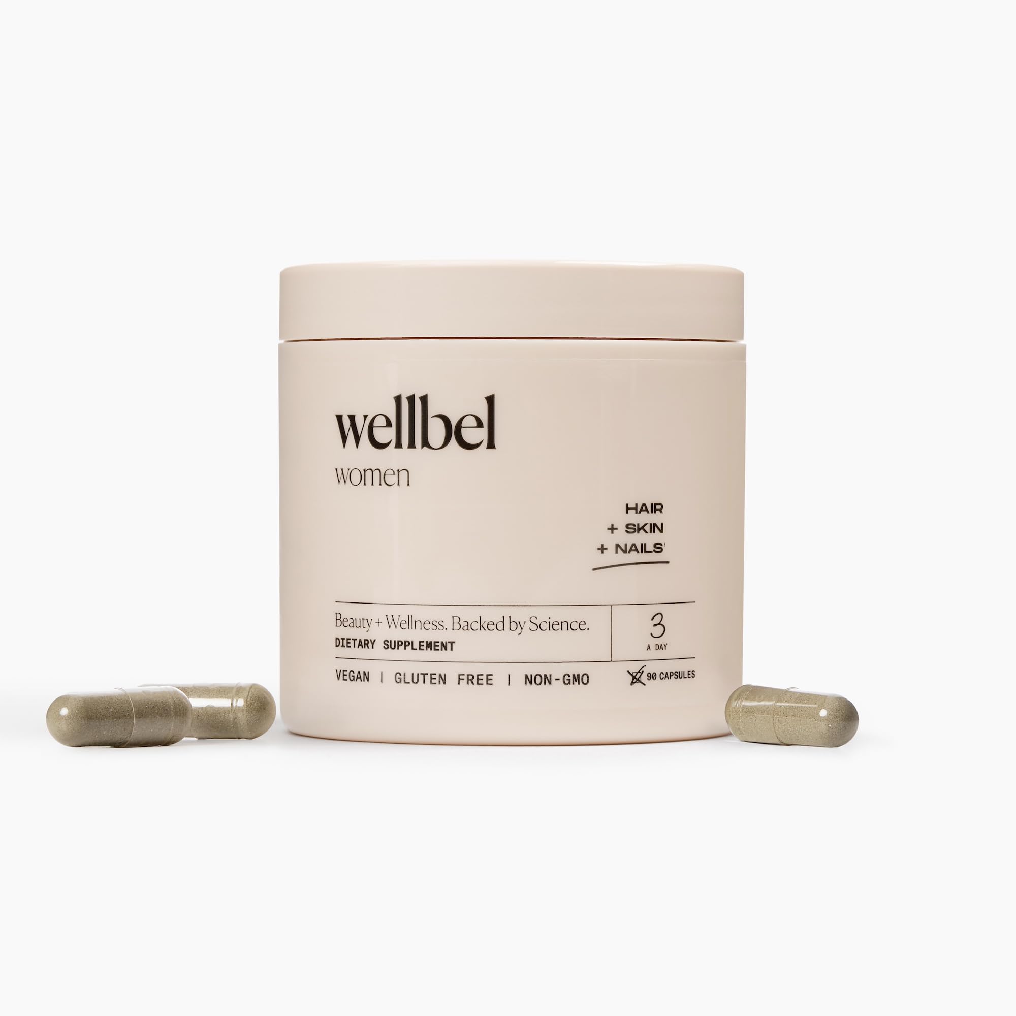 Wellbel Women Clean Supplement for Hair, Skin, and Nails,