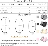 Vista 57 de Sawimlgy - Botines de algodón antideslizantes para recién nacido, con agarre, para cuna o para el invierno 010/Amarrón