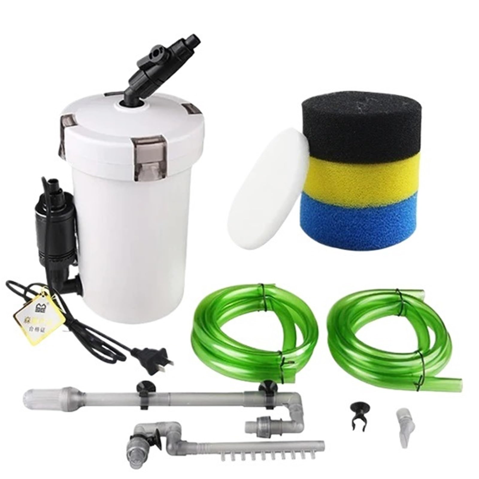 Filtr do akwarium Ultra-cichy zewnętrzny wiadro 110 V-220 V / 6 W HW-602 HW-603 HW-602B HW-603B(HW-603B)