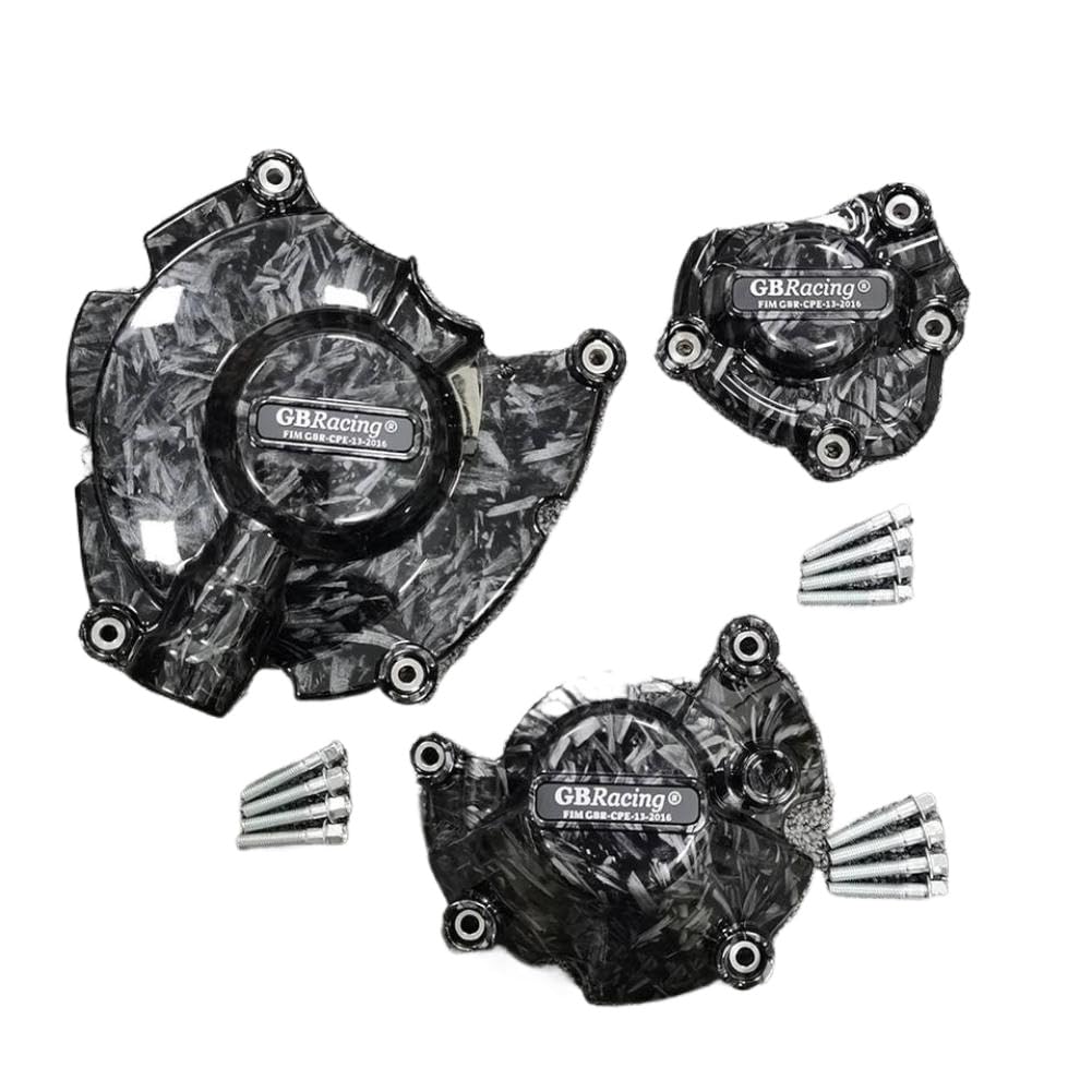 Engine Cover Set Compatible with Motorcycle Models MT-10 MT10 2015 2016 2017 2018 2019 2020 2021 2022 2023 2024(Forging Lines)