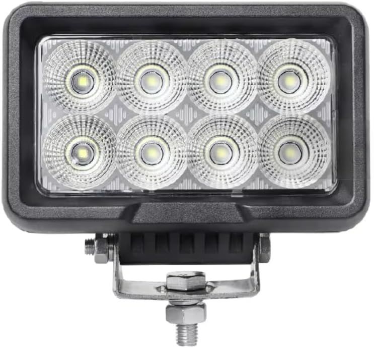 6.0'' Rectangle Ultra Bright LED Work Lights, Compatible with SUV Trucks Tractors Boats Machinery Replacement Part (LED)