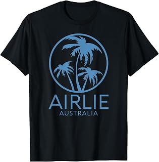 Airlie Australia Retro Cairns City Outback Kangaroo Mate T-Shirt