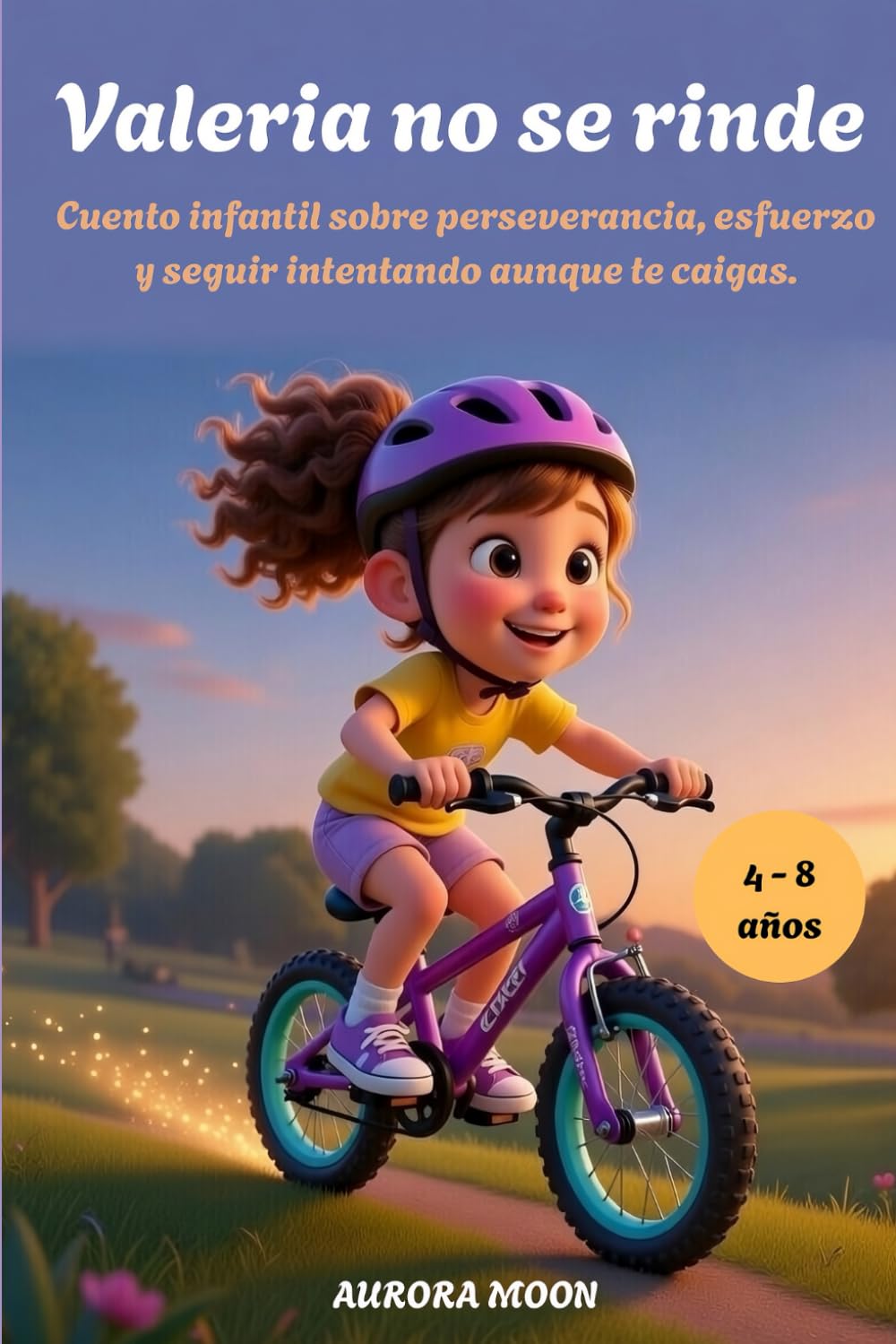 Valeria no se rinde: Cuento infantil sobre perseverancia, esfuerzo y seguir intentando aunque te caigas.