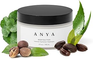 ANYA Body Butter, 5oz - Stretch mark repair and prevention lotion. Dermatologist-tested, Breastfeeding Safe ultra-rich cream, keeps skin hydrated postpartum. Essentials Gifts Baby Shower Gifts
