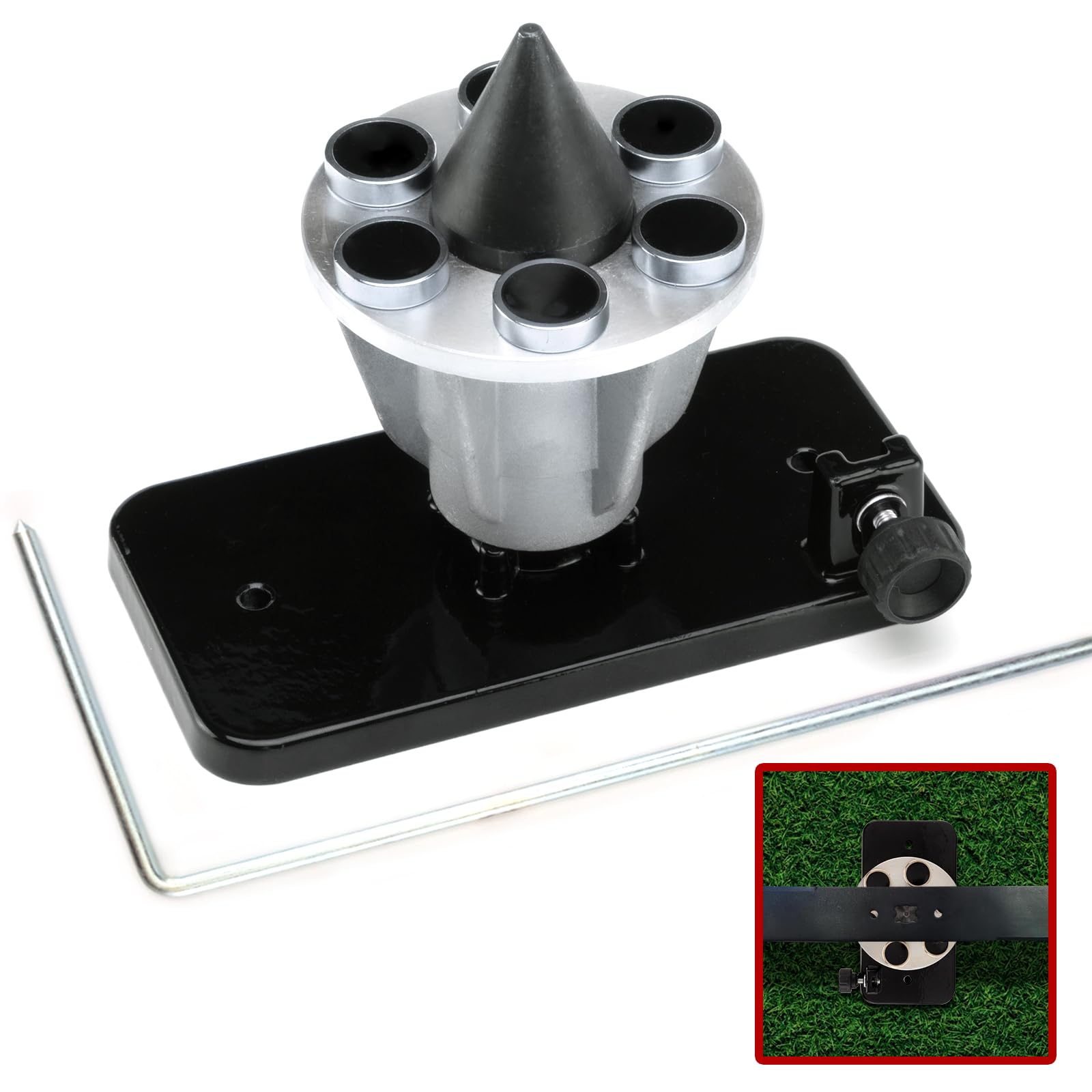 339075B, equilibrador de cuchilla para cortacésped negro de repuesto 42-047