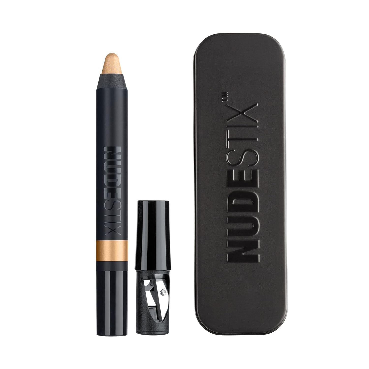 Nudestix Magnetic Luminous Eye Color – 4-in-1 Cream Eyeshadow Stick, Eyeliner, Primer & Highlighter | Long-Wear, Waterproof Satin Finish | Vegan & Cruelty-Free Eye Makeup