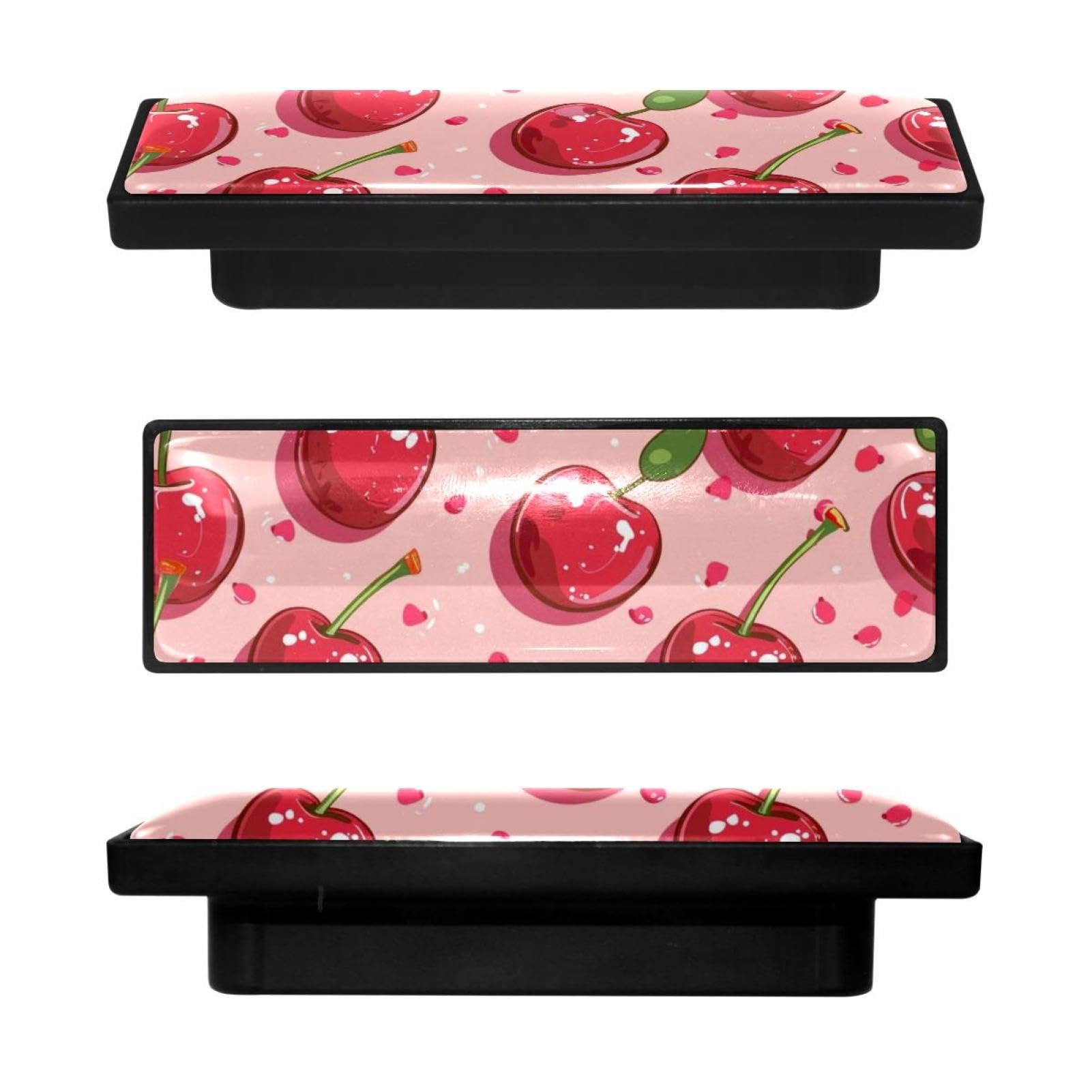 Bouton de placard de cuisine cerise rouge pour décorer une chambre de bébé