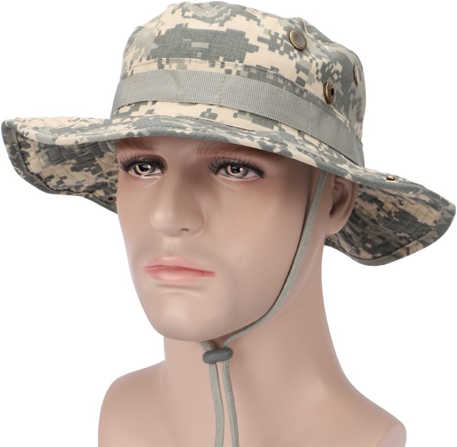 Sun Hat,Sun Hats for Women/Men,Outdoor Breathable Sun Visor Hat ,Boonie Hat Suitable for Fishing Boating Hunting Hiking Camping