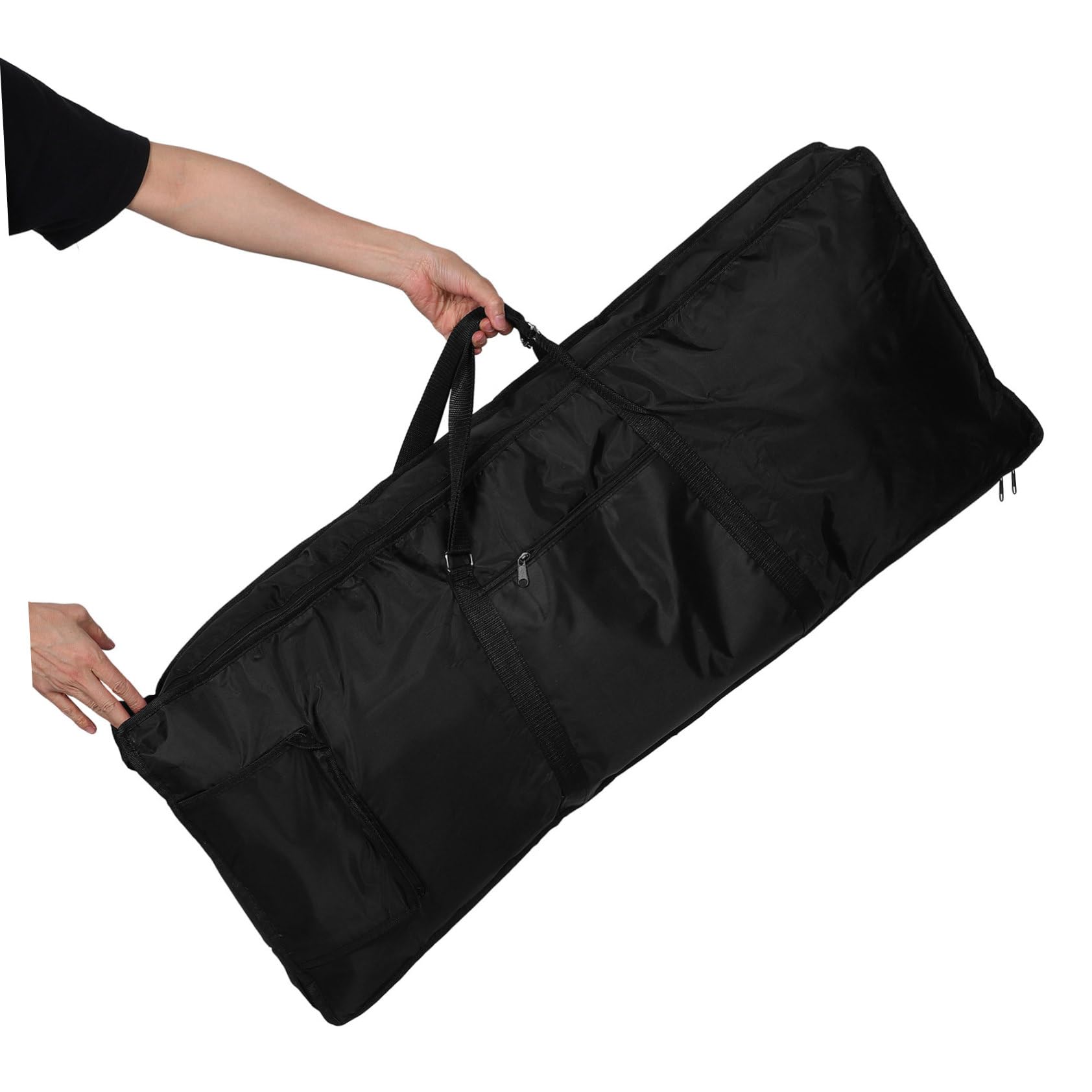 Borsa Spessa e Elettronica Tasti Oxford 61 Tastiera Imbottitura Tracolle Doppie Regolabili Grande Capacità di Accessori