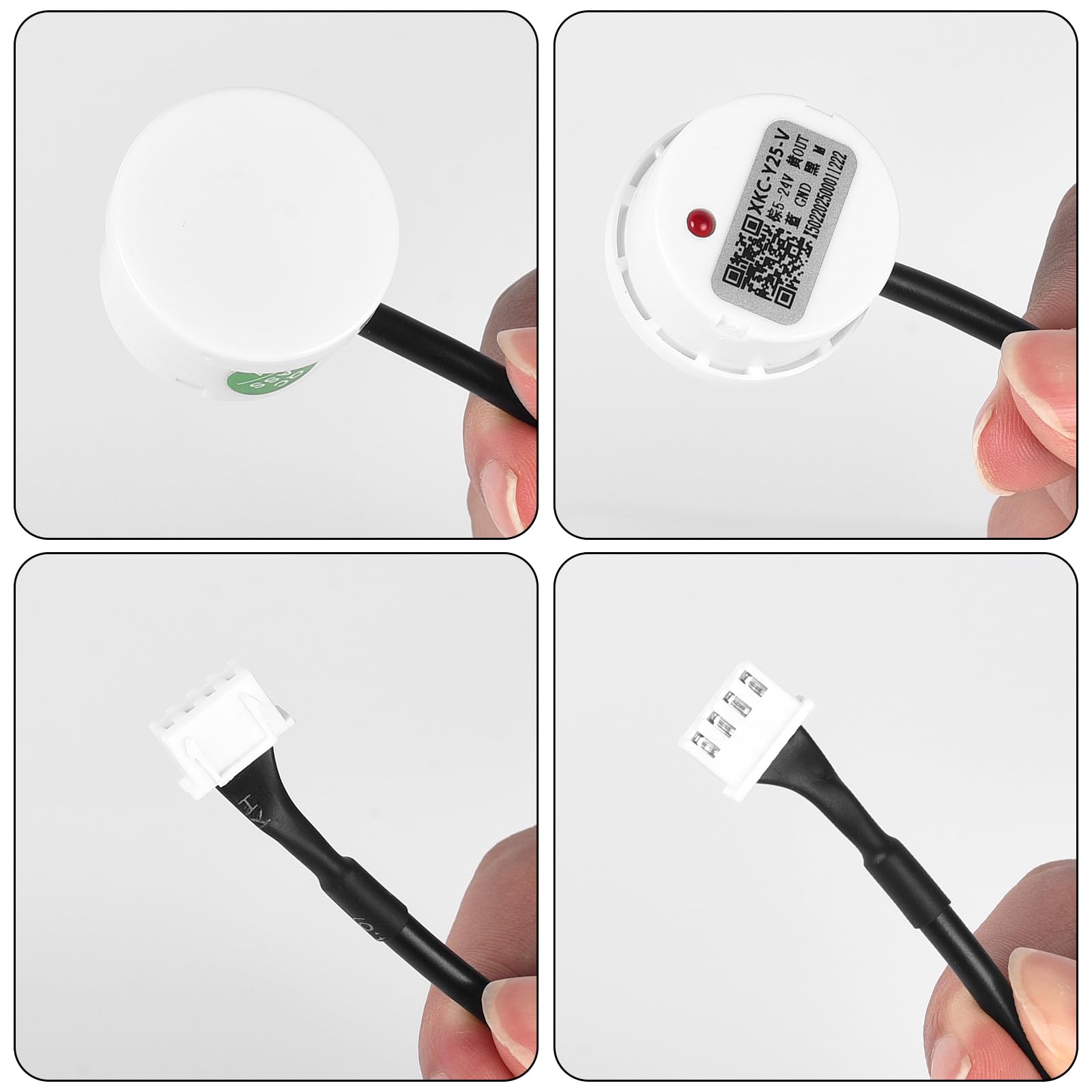 Lot de 2 interrupteurs de niveau de liquide XKC-Y25-V, DC5-24 V, détecteur d'eau sans contact, interrupteur à induction du fabricant sans contact, outil de détection de niveau d'eau