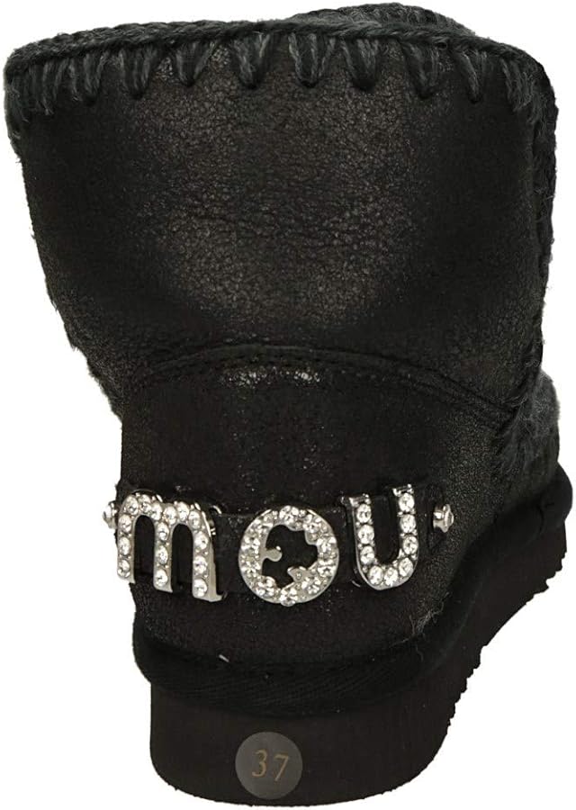 Mou Sněhule Eskimo 18 With Rhinestones Logo Stříbrná | Modivo.cz