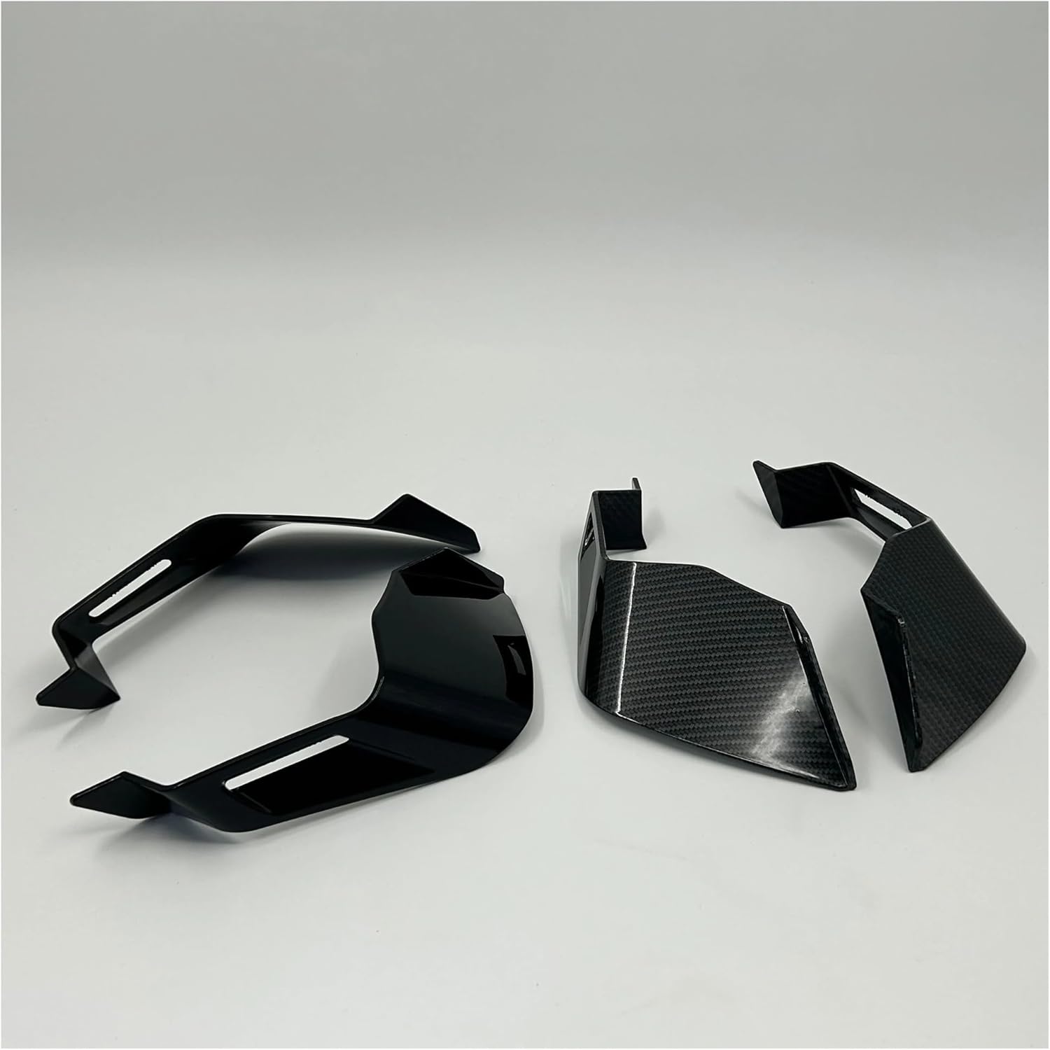 Motorcycle Fairing Cover Motorcycle Universal Aerodynamic Wing Kit Fixed Winglet Fairing Motorcycle Side Spoiler Motorcycle Side Spoiler
