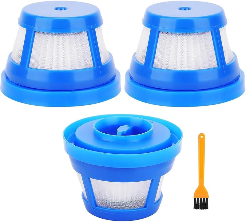 Filtros de repuesto H11 para aspiradora de mano inalámbrica Eufy HomeVac H11/ H11 Pure / H20 - Filtro de vacío HEPA - Paquete de 3