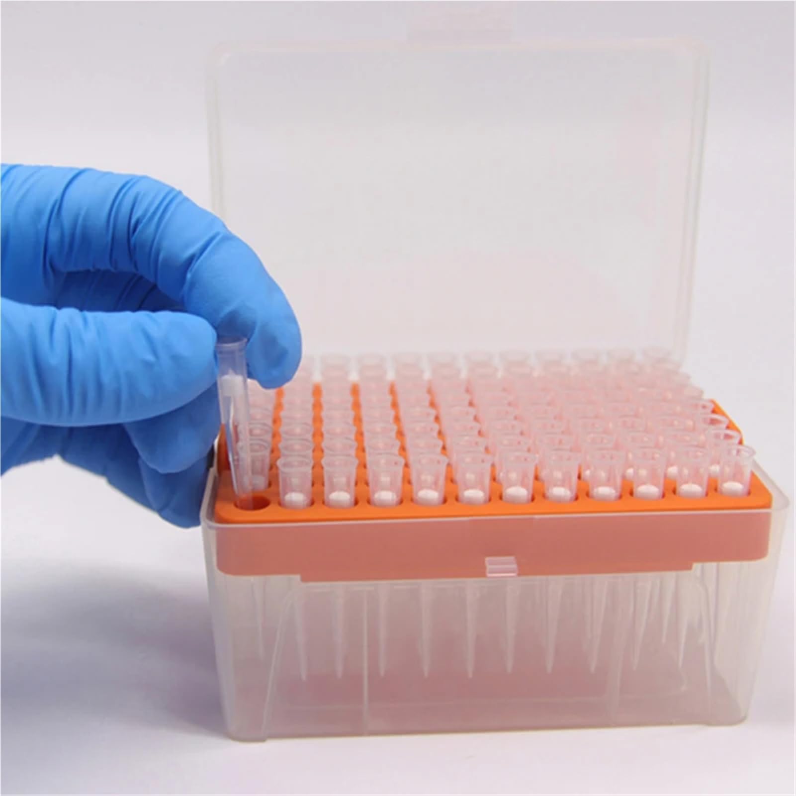 Puntali for pipette da laboratorio 10 ul 20 50 100 200 1000 for in plastica universali monouso con filtro,Precisione e accuratezza(20ul 96pcs)