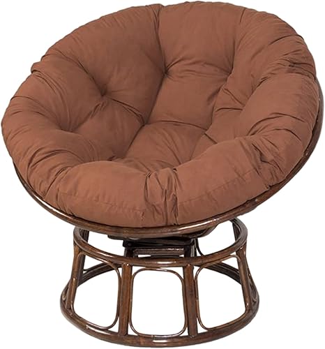 Miniatura 7 de Lifup Papasan - Cojín para silla mecedora, cojín para asiento de hamaca para colgar silla de huevo, sofá plegable para jardín, patio, jardín, silla