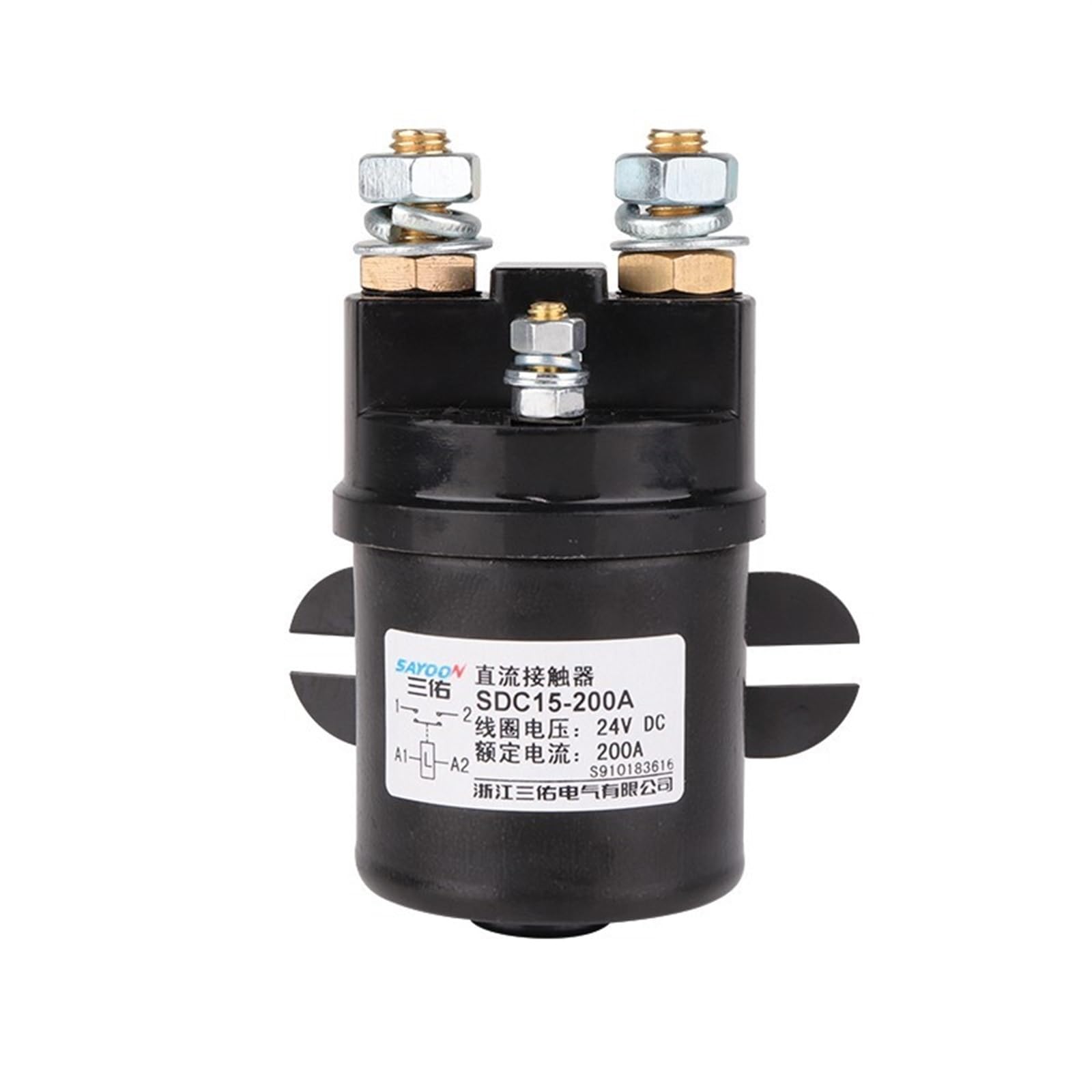 Contactor CC SDC15-200A-W relé de Arranque de Unidad de Potencia hidráulica(SDC15-300A,DC 72V)