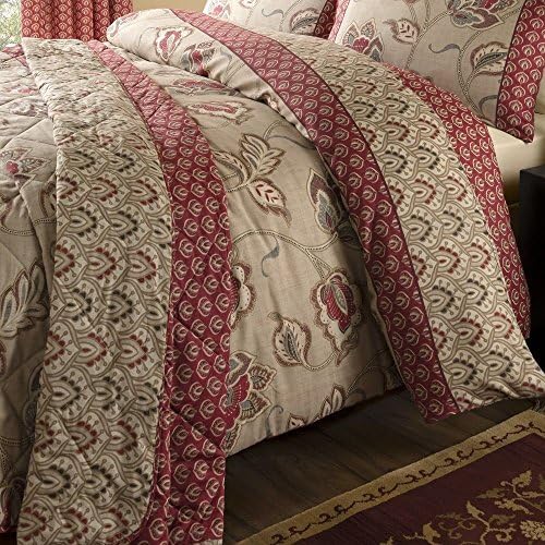 Catherine Lansfield Kashmir 66 x 72 Inch Eyelet Curtains Multi