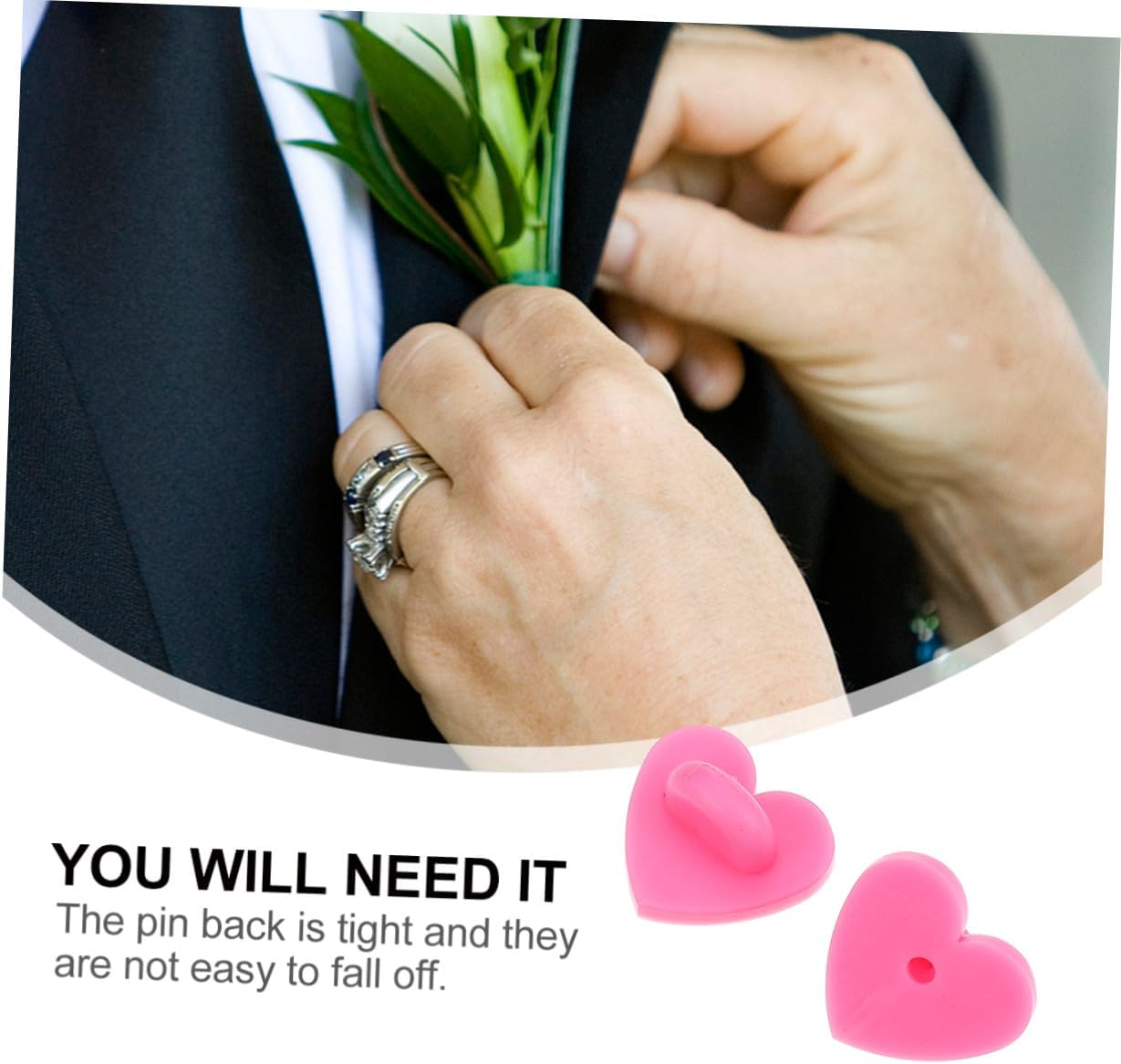 100 Pcs Heart Shaped Brooch Pins with Simple Pin Backs for DIY Crafts Jewelry Making Lightweight Portable Pink Plastic Clip Accessories