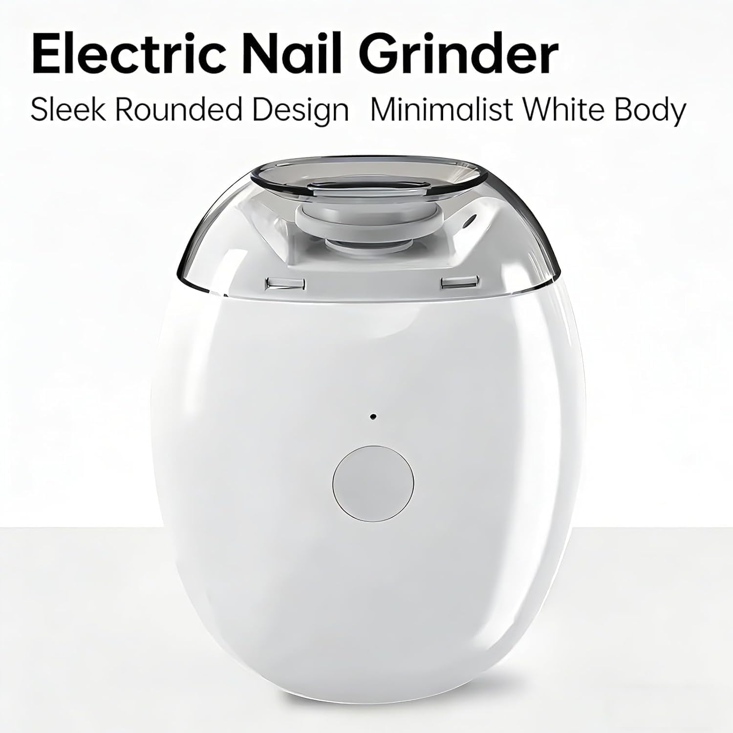 2 pcs universal automatic fingernail grinder, 2026 portable 3 in 1 electric nail clippers with led light & 3 speeds, silent auto fingernail cutter and polishing trimmer