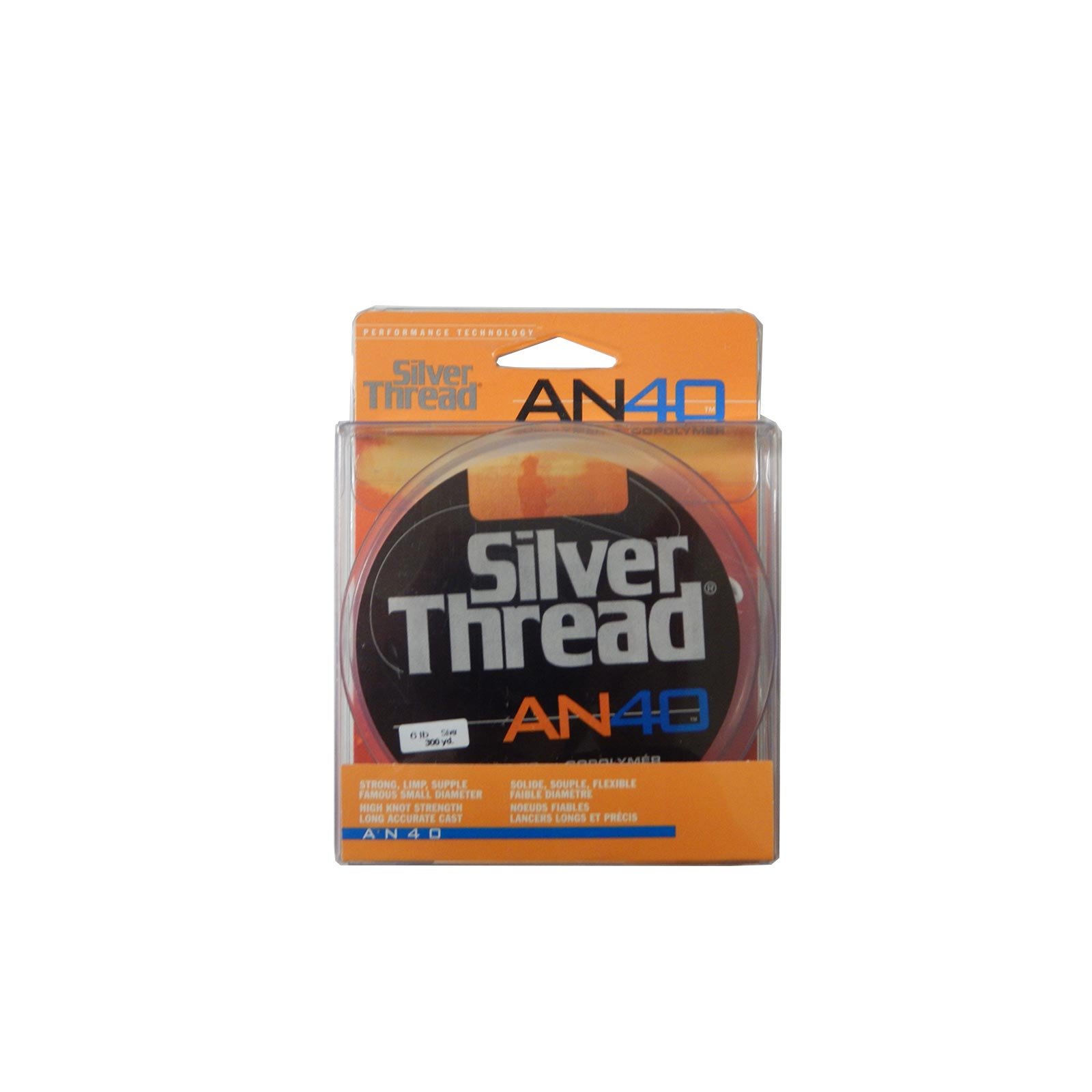 Silver Thread AN40 Bulk Ghost Fishing Line - 3000 Yards (Silver, 4.5kg  Test) : Amazon.nl: Sports & Outdoors
