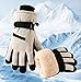 FGSS Winter Warm Gloves for Women - Soft Fleece Ski Glove Windproof Fashionable Anti-Slip Cycling Skiing Gloves Cold Weather