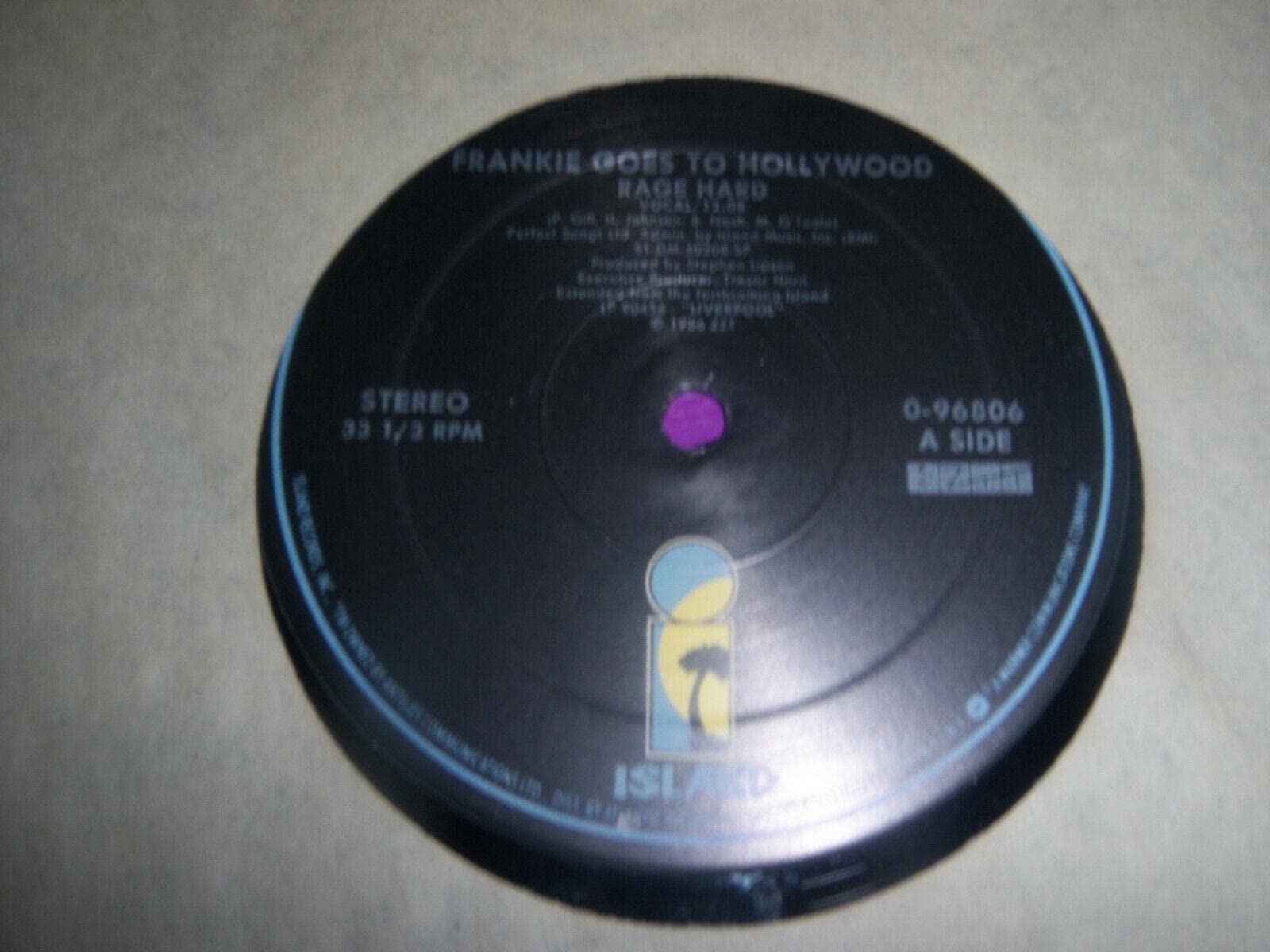 Rage Hard - Frankie Goes To Hollywood 12"