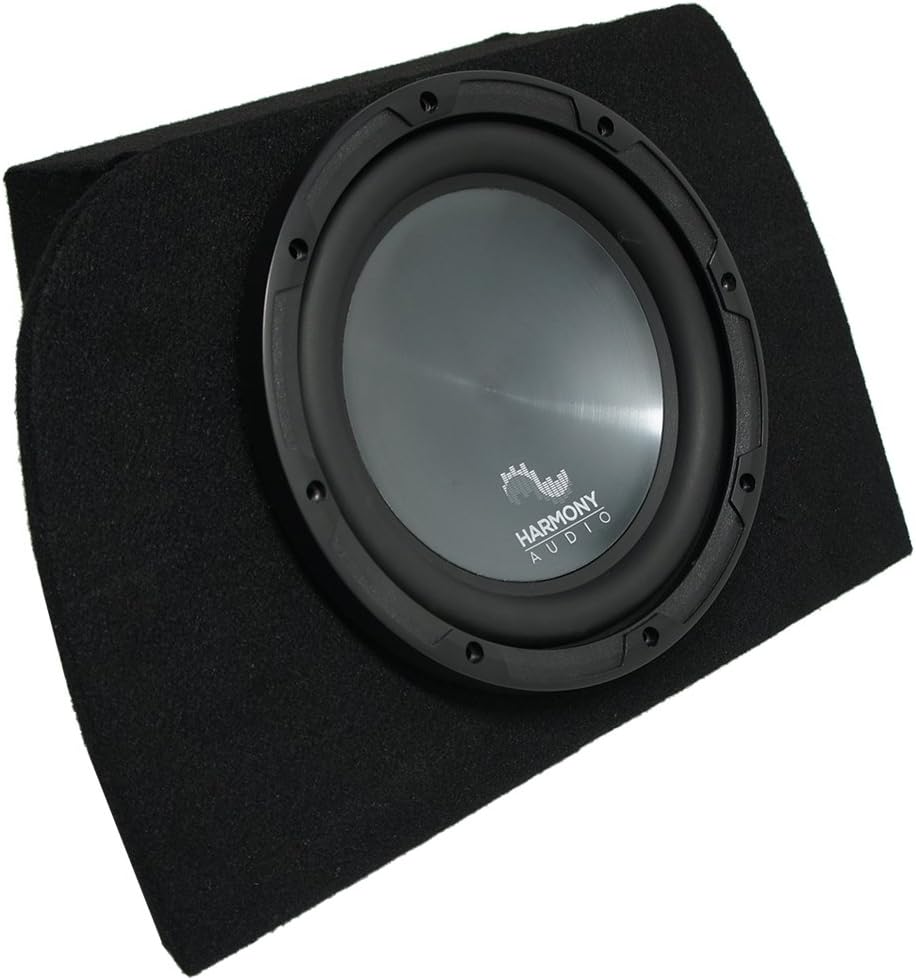 Harmony Audio Compatible with 1990-05 Mazda Miata MX-5 HA-R104 Single 10" Loaded Sub Box Enclosure