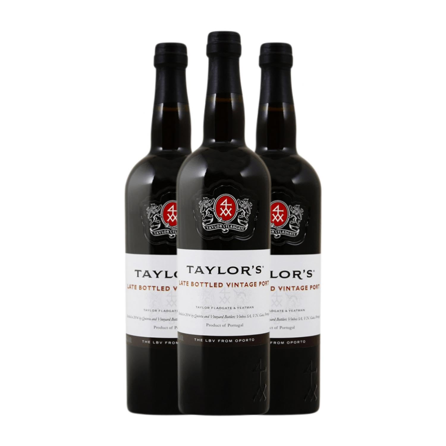 Taylor's Late Bottled Vintage Porto 75 cl Vino generoso (Caja de 3 Botellas de 75 cl)
