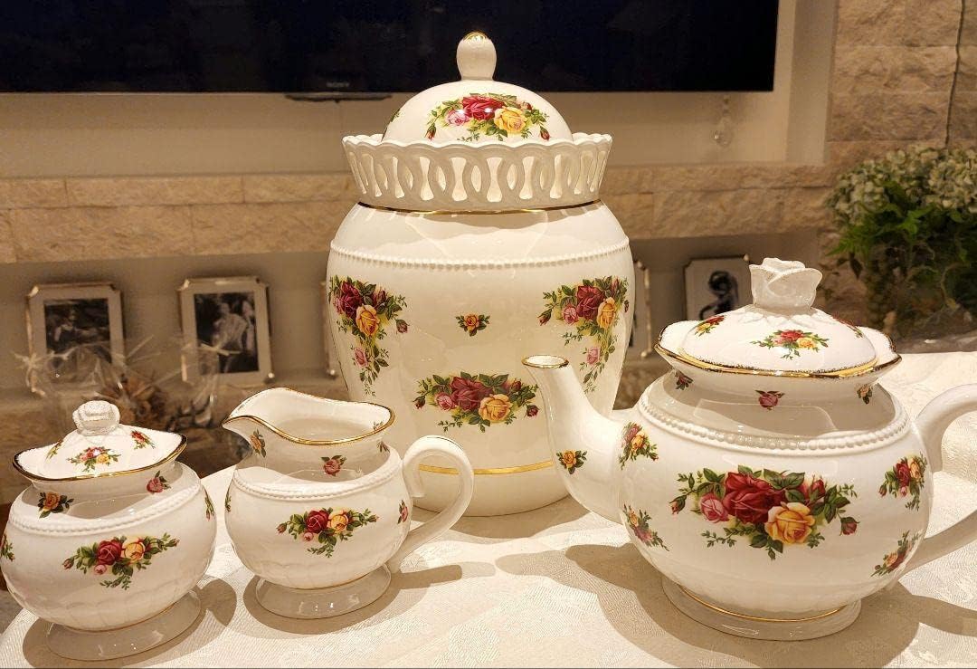 希少 ロイヤルアルバート ④ オールドカントリーローズ 特大ビ