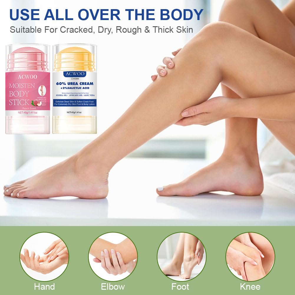 ACWOO Urea Foot Cream 60 Percent Plus 2% Salicylic Acid - Image 4