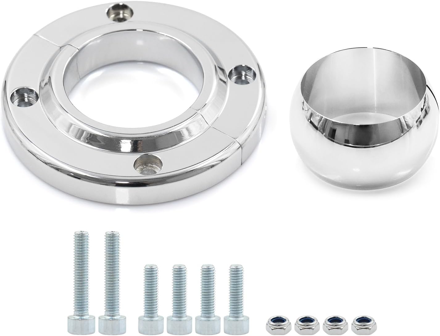 WnSEu Steering Column Floor Mount for 2" Columns Swivel SBC