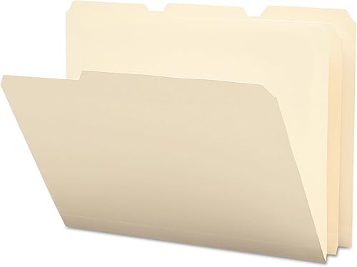 Miniatura 8 de Smead Carpeta de cierre de polietileno, 2 sujetadores, pestaña de corte de 1/3, tamaño carta, manila, carpetas de plástico con sujetadores, 24 por