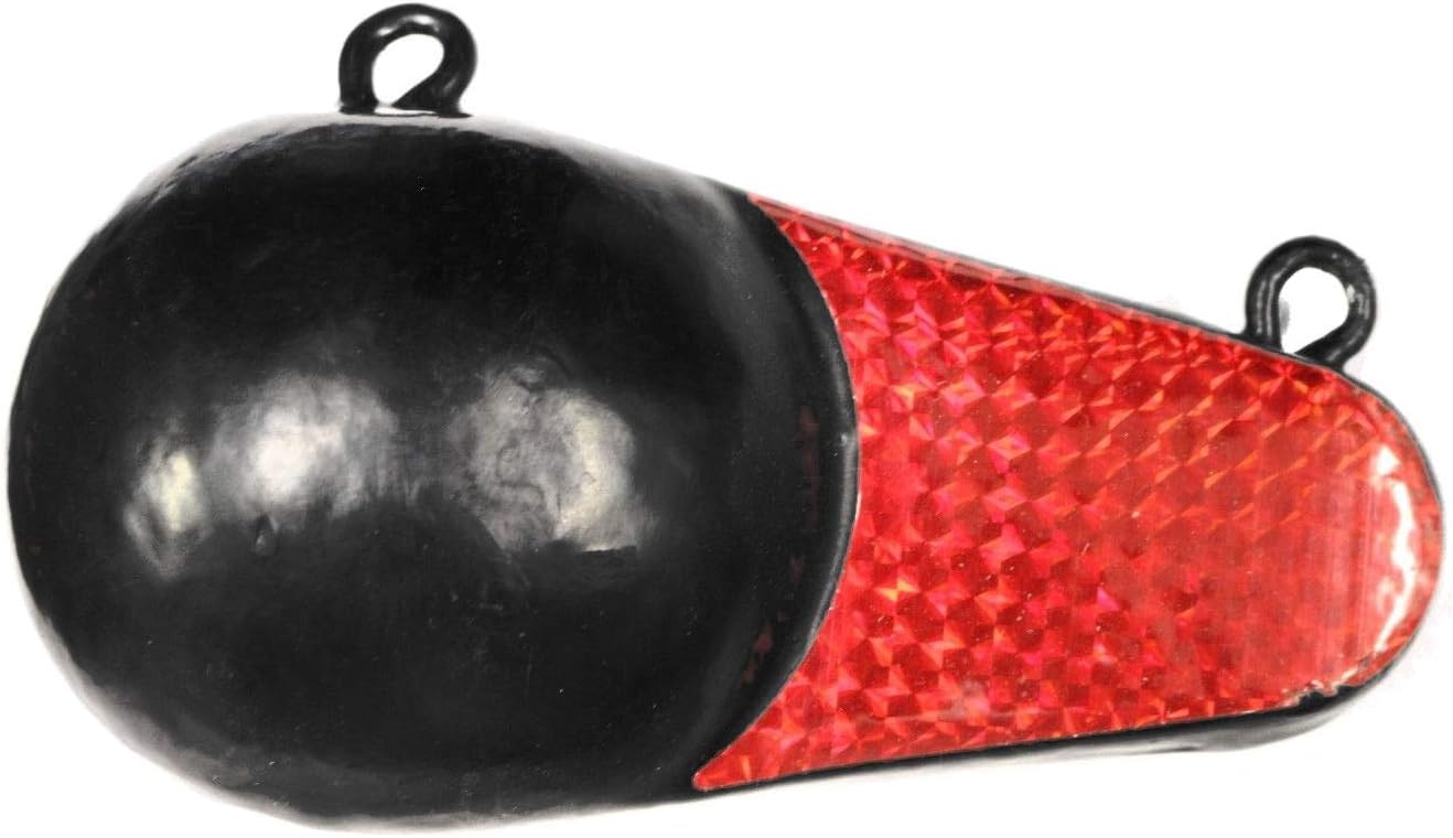 MarineNow Coated Downrigger Canon Ball Weight with Fin 4 lb