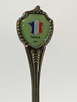 Vista 2 de Cuchara de recuerdo Country "Francia