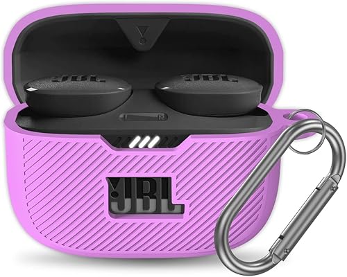 Funda para JBL Tune 130NC TWS, funda protectora de silicona portátil resistente a los arañazos y golpes, solo compatible con JBL 130NC auriculares
