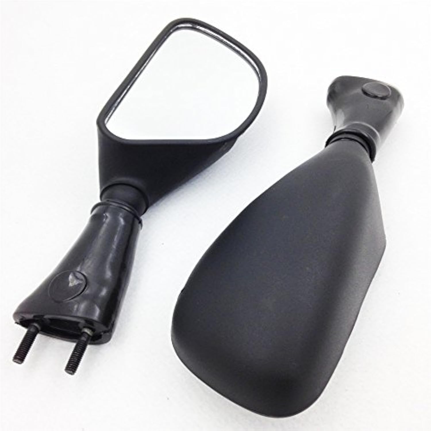 XKMT-Compatible With Ninja 636 Zx6Rr 2005-2008 Zx10R 2004-2008 Carbon OEM Stytle Mirror [B00YYRUYGA]