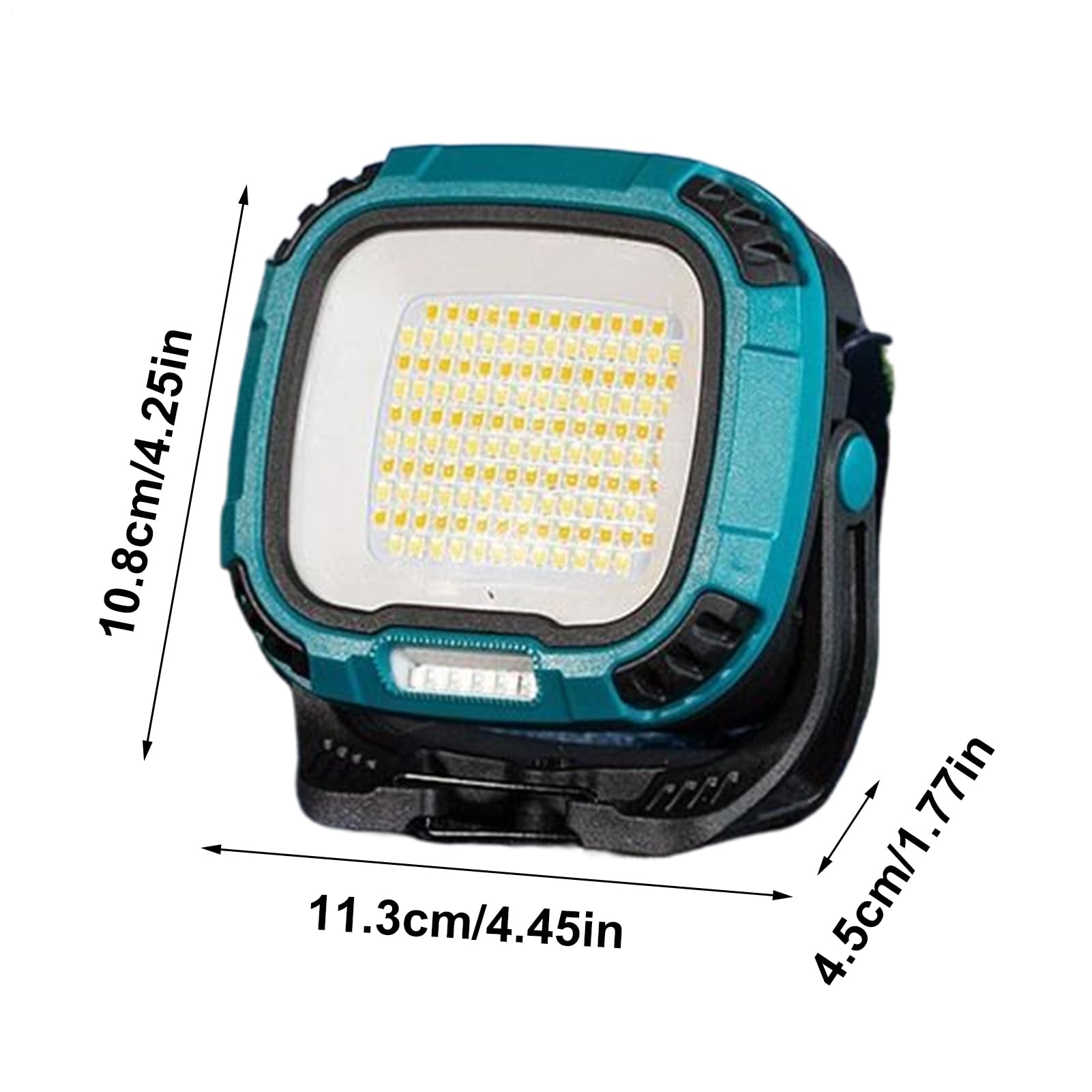 Lampada Lavoro Magnetica Luce Esterna da Campeggio | Lampada Luminosa USB Impermeabile Antipolvere per Lavoro Cantiere Pesca Lettura ad Alta Luminosità