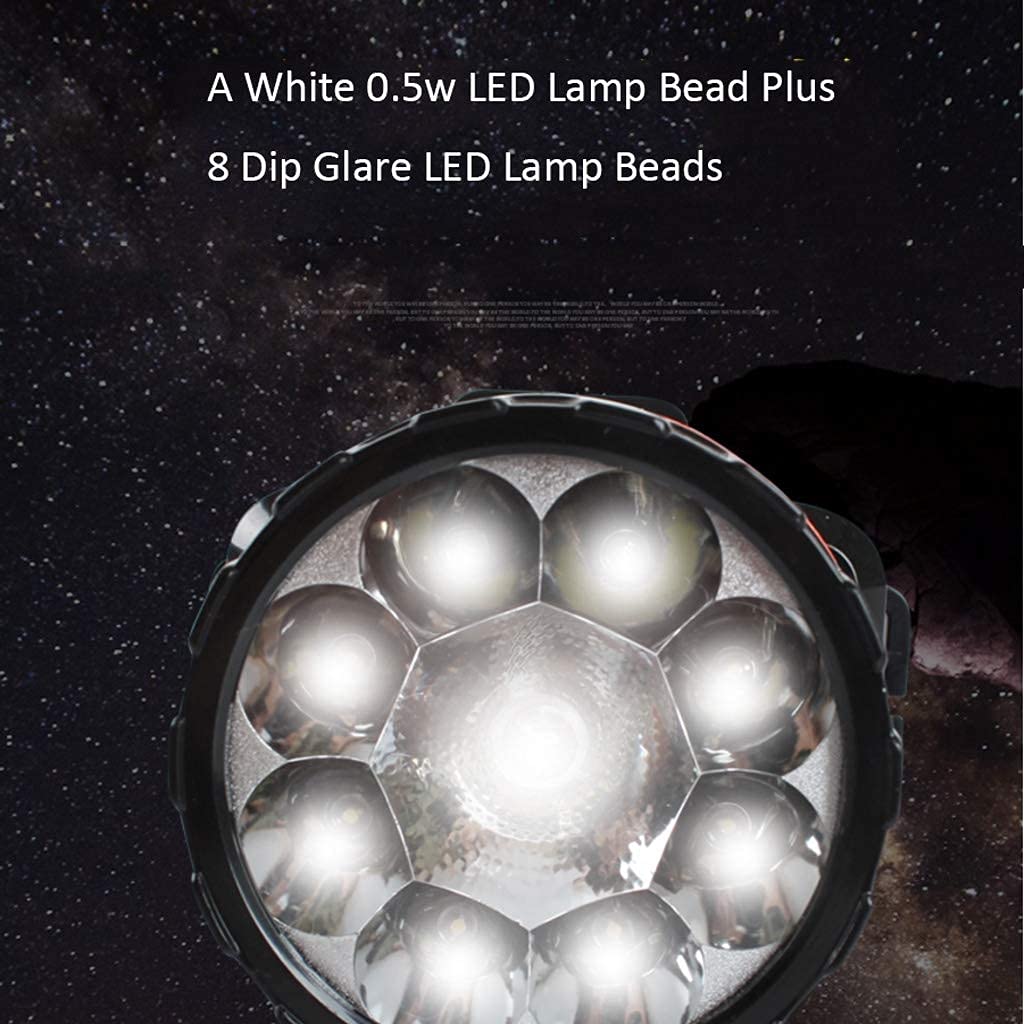 Phare, Lampe de Poche avec RechargeableCycling Running Dog Chien Marche Camping Randonnée Pêche Nuit Lecture