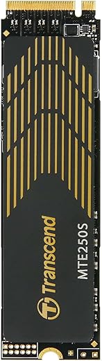 Transcend – 4TB NVMe PCIe Gen4 x4 Internal (SSD) Solid State Drive | Support with PS5, PC and Laptop | Read/Write – up to 7,500/6,700 MB/s | 3120…