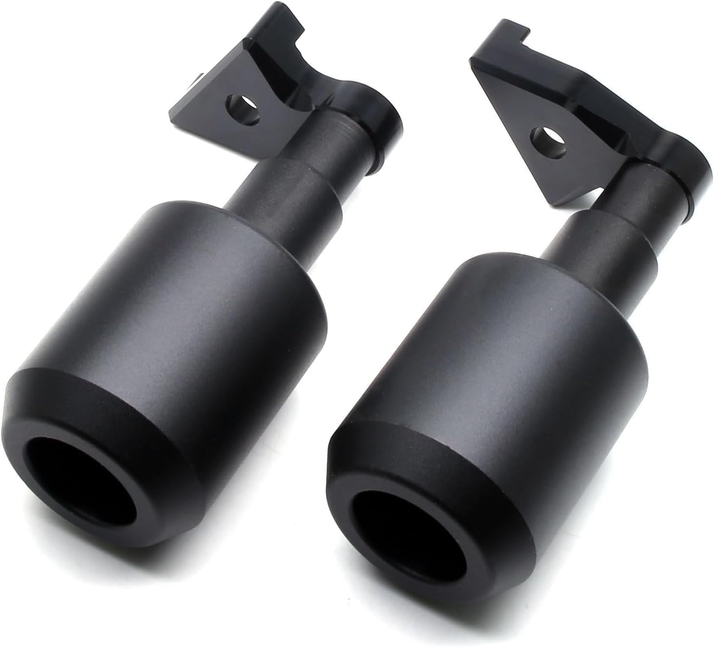MZS Motorcycle Frame Sliders Compatible with ZX10R ZX-10R ABS 2011 2012 2013 2014 2015, Racing Falling Crash Protector Guards No Cut Kits Accessories Black