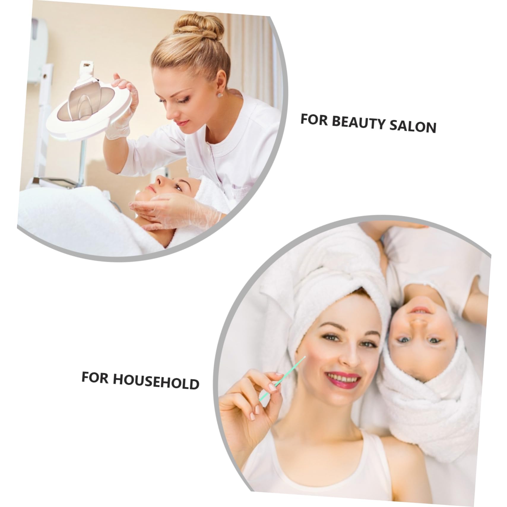 Gogogmee 100pcs Applicators Quick Easy Adhesive Clean False Lashes Non-slip Holder