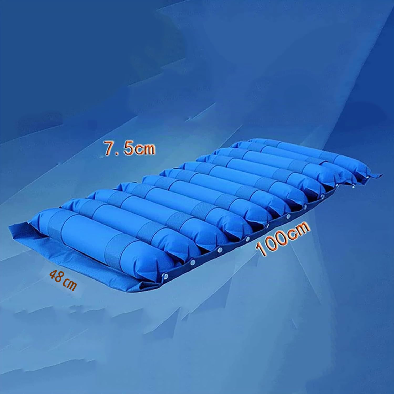 Cuscino Antidecubito per Sedia a Rotelle, Cuscini a Pressione per Piaghe da Decubito sul Fondo, con Pompa Elettrica, 11 Strisce di Gas, Tessuto in PVC Impermeabile, per Sedia a Rotelle, Sedia da Uffic