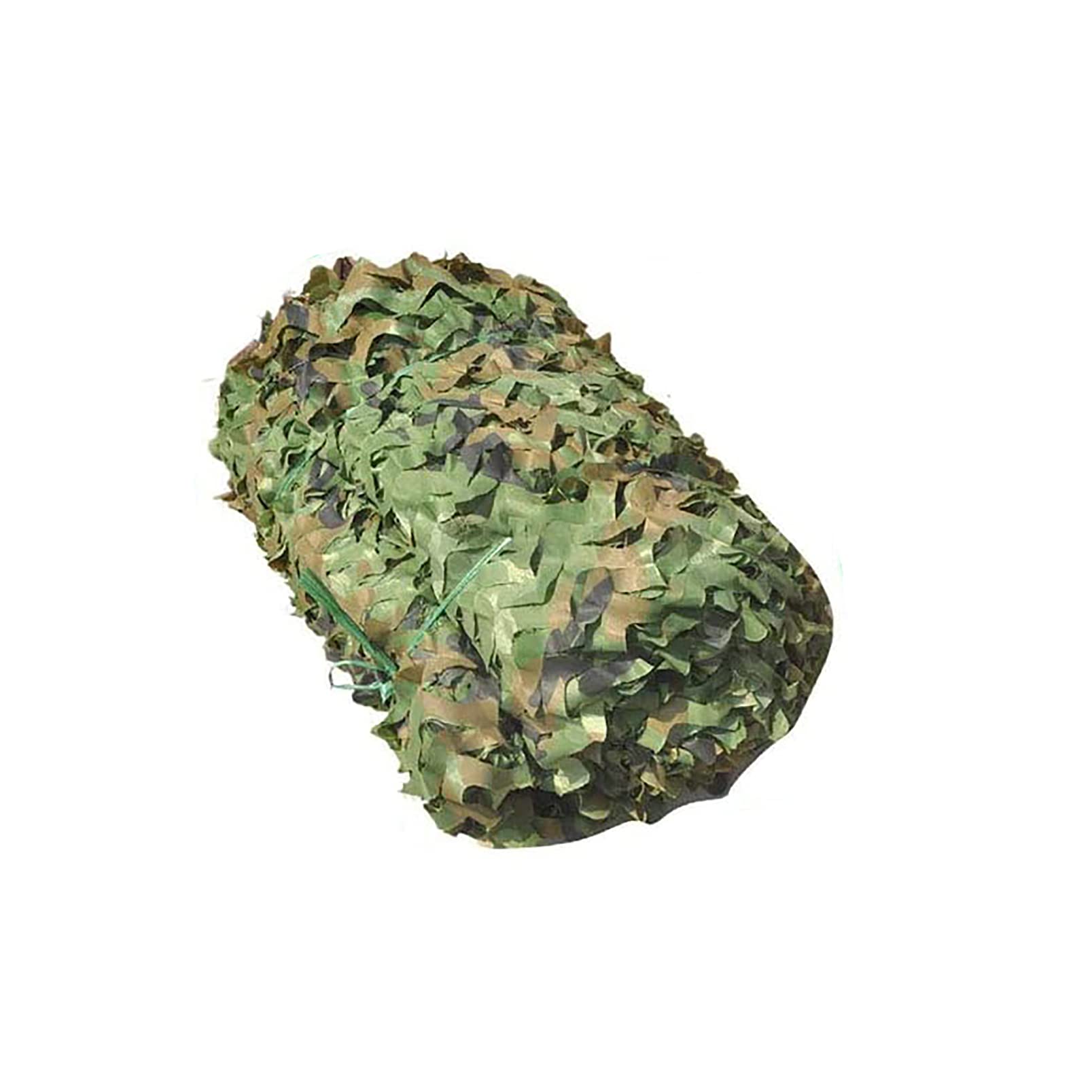 Filet de camouflage renforcé vert armée disponible en plusieurs tailles pour l'ombrage extérieur